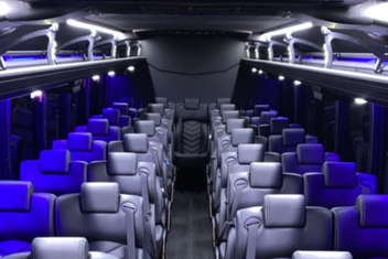 Murrieta Charter Bus Interior