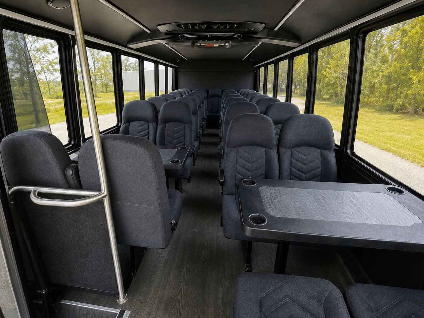 20 passenger minibus inside
