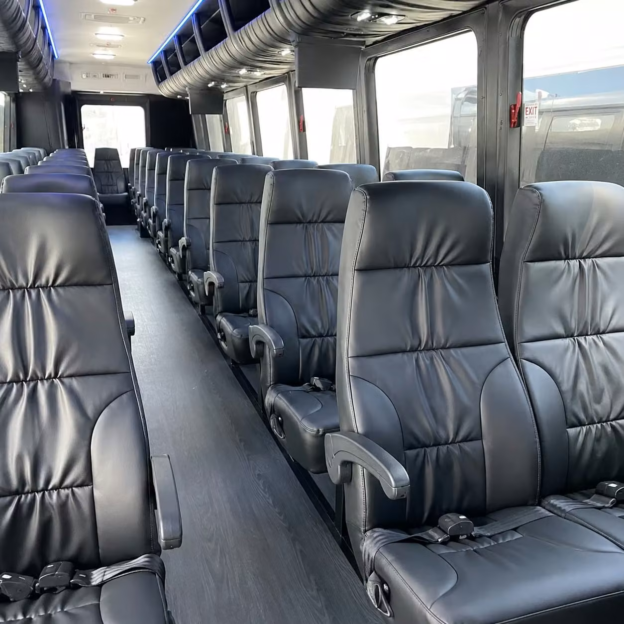 25 passenger minibus inside