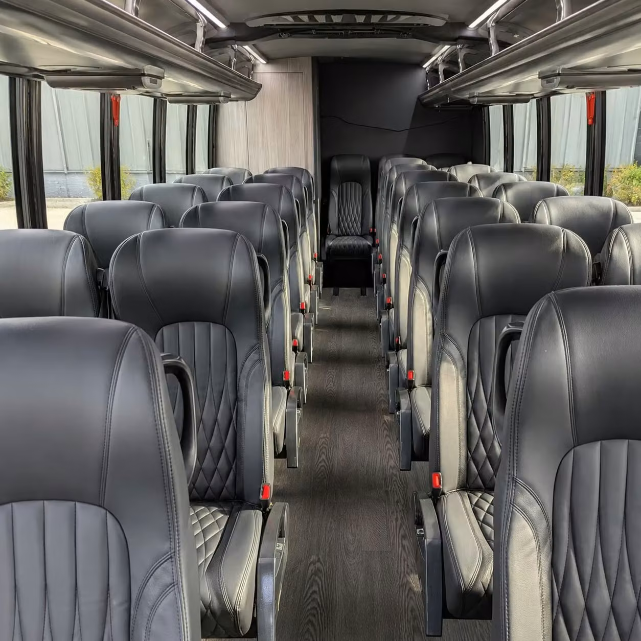 30 passenger minibus inside