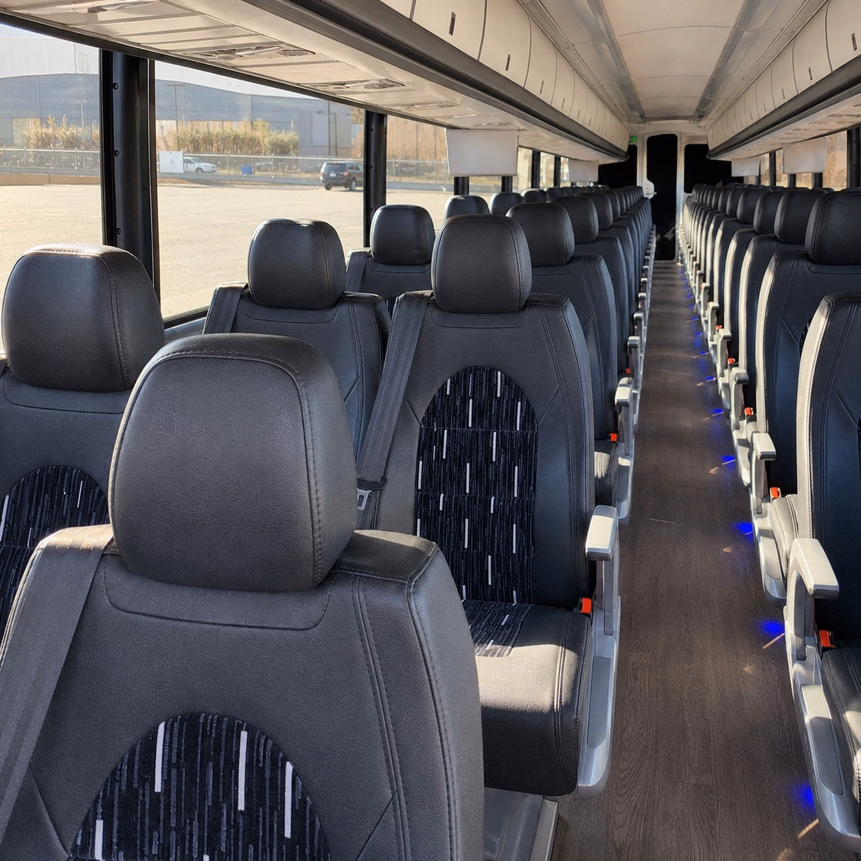 murrieta charter bus interior