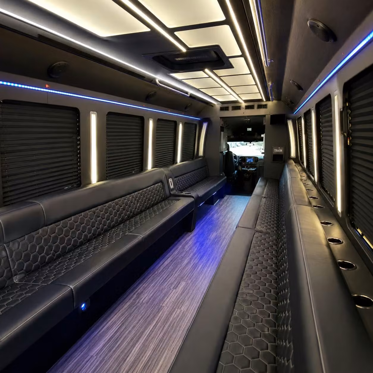 party bus interior