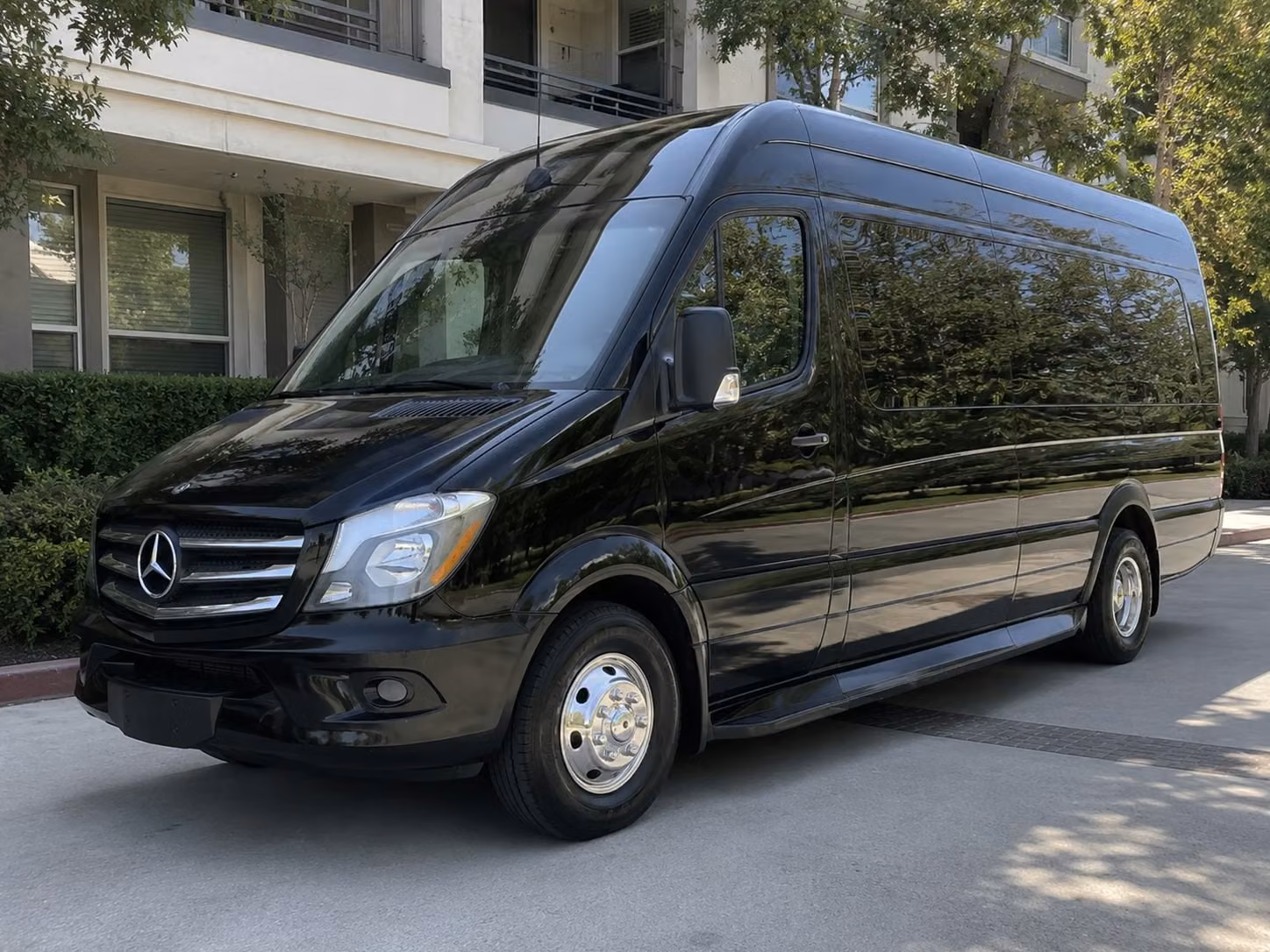 sprinter van with driver